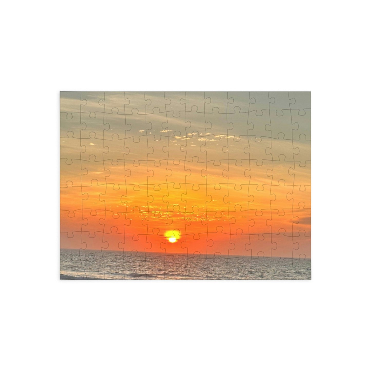 Sunrise Over The Ocean Puzzle (96, 252, 500, 1000-Piece)