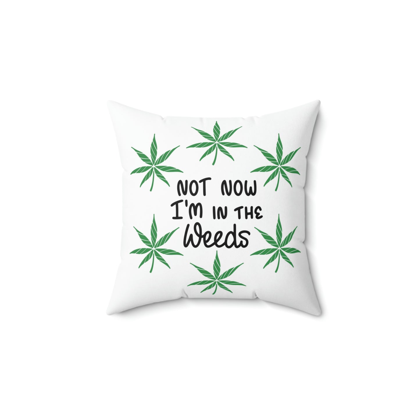 Spun Polyester Square Pillow