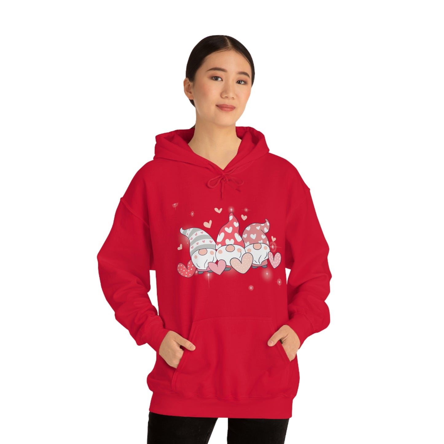 Gnomie Valentines Hoodie