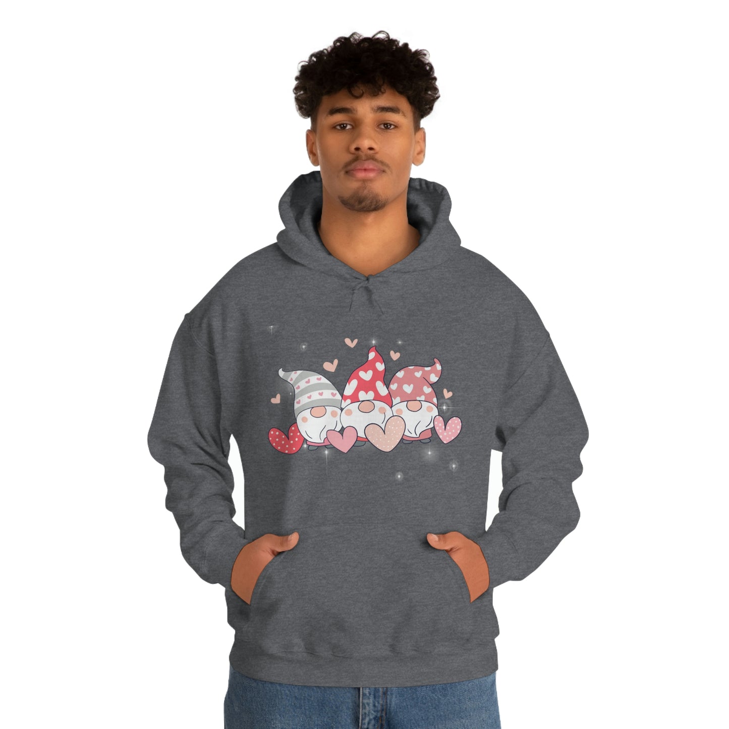 Gnomie Valentines Hoodie
