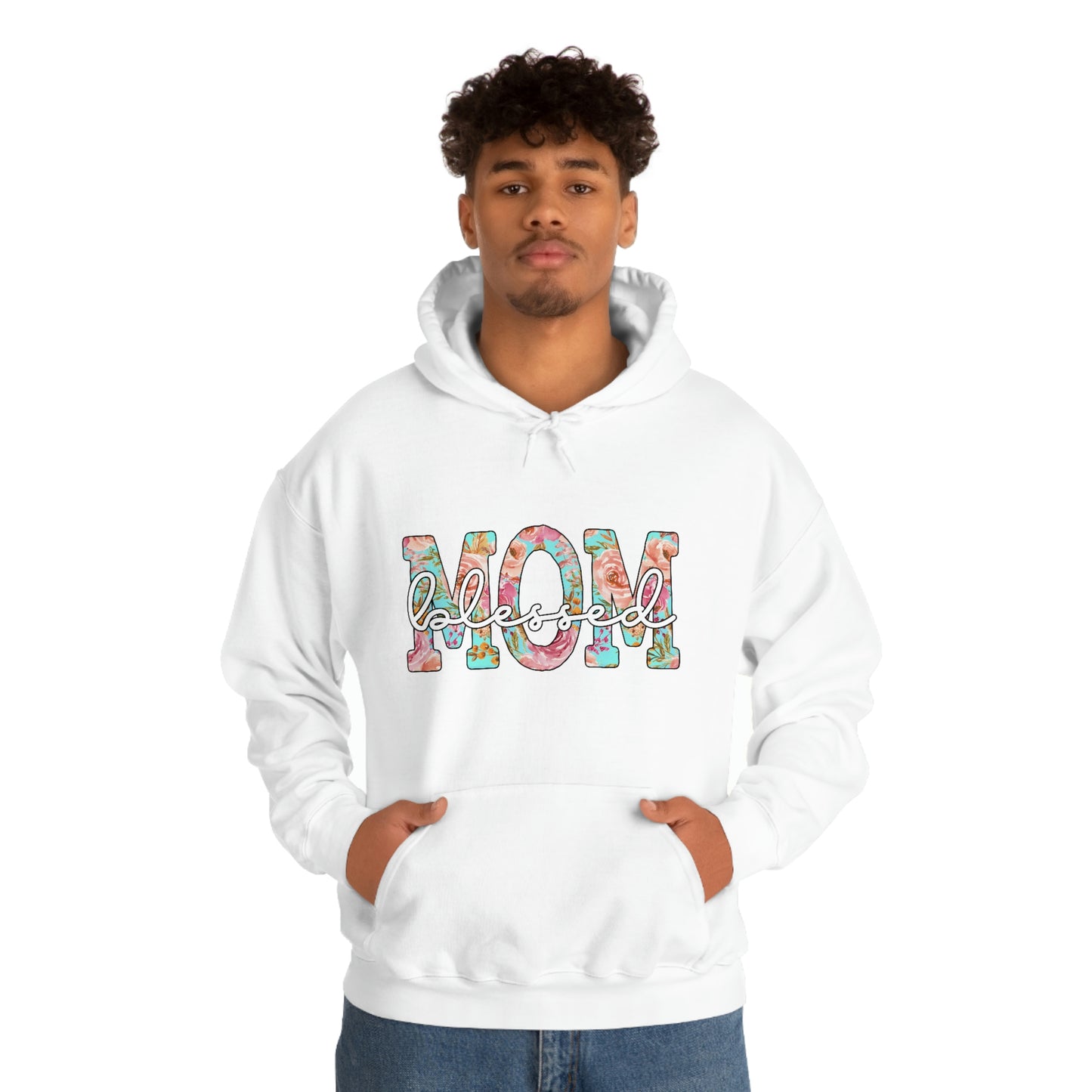 Blesseed Mom Unisex Heavy Blend™ Hooded Sweatshirt