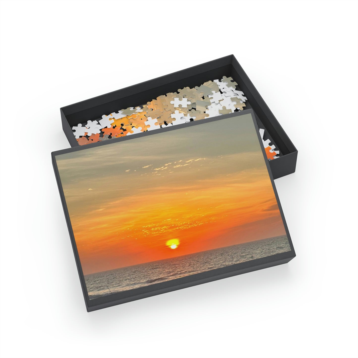 Sunrise Over The Ocean Puzzle (96, 252, 500, 1000-Piece)