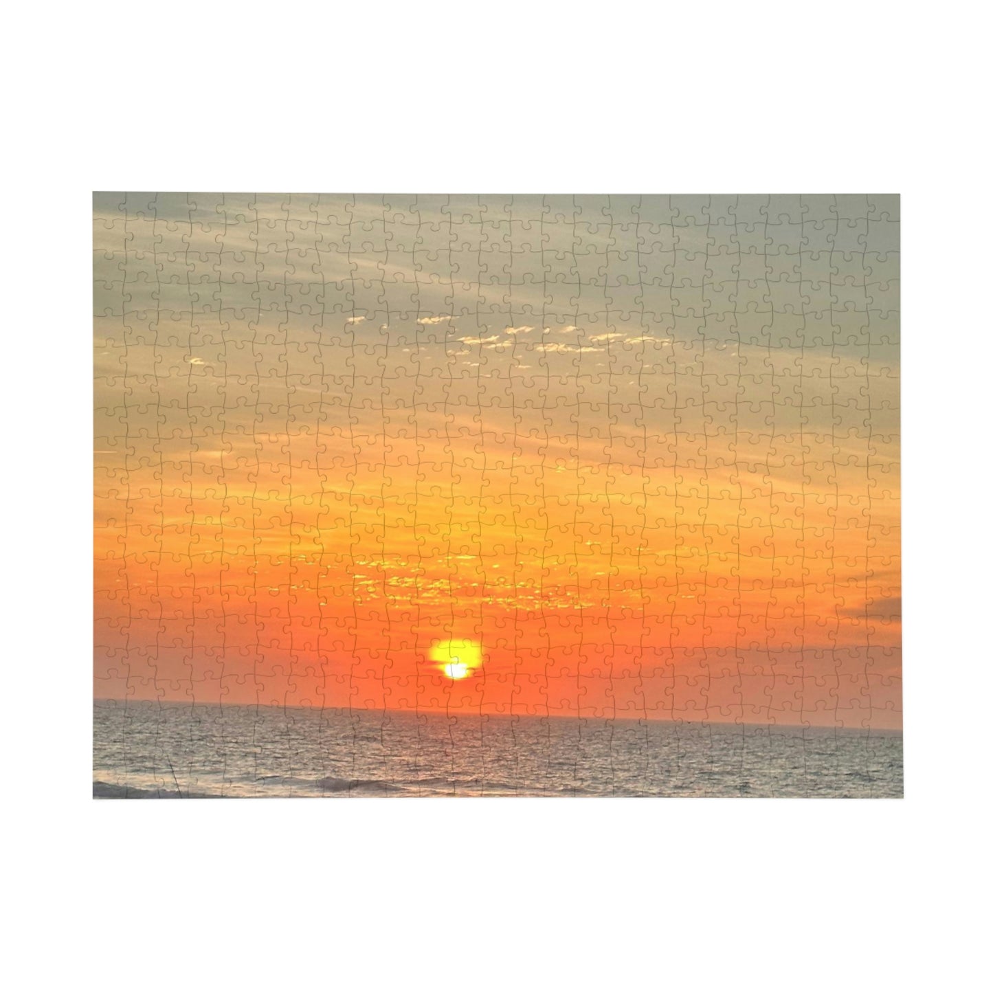 Sunrise Over The Ocean Puzzle (96, 252, 500, 1000-Piece)