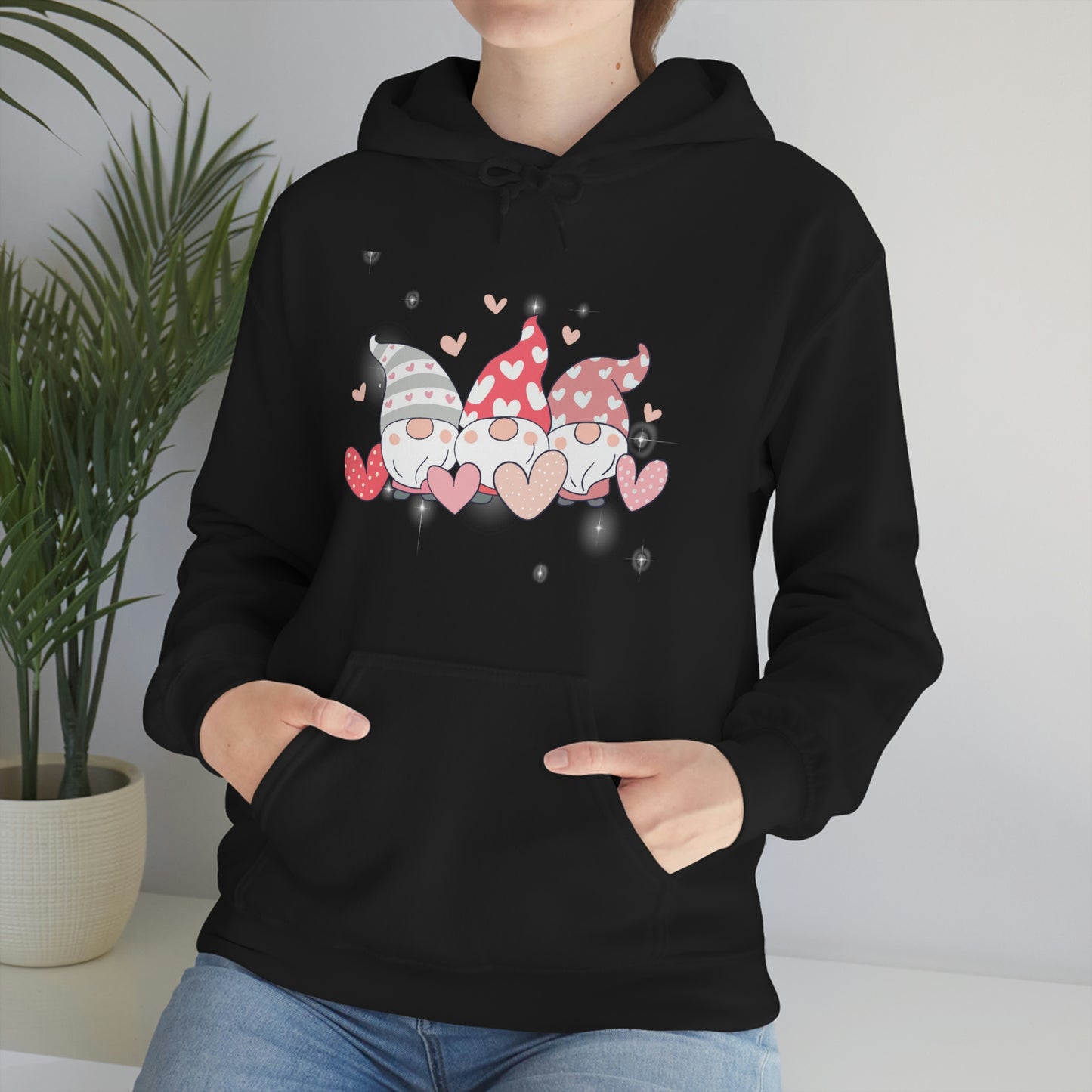 Gnomie Valentines Hoodie