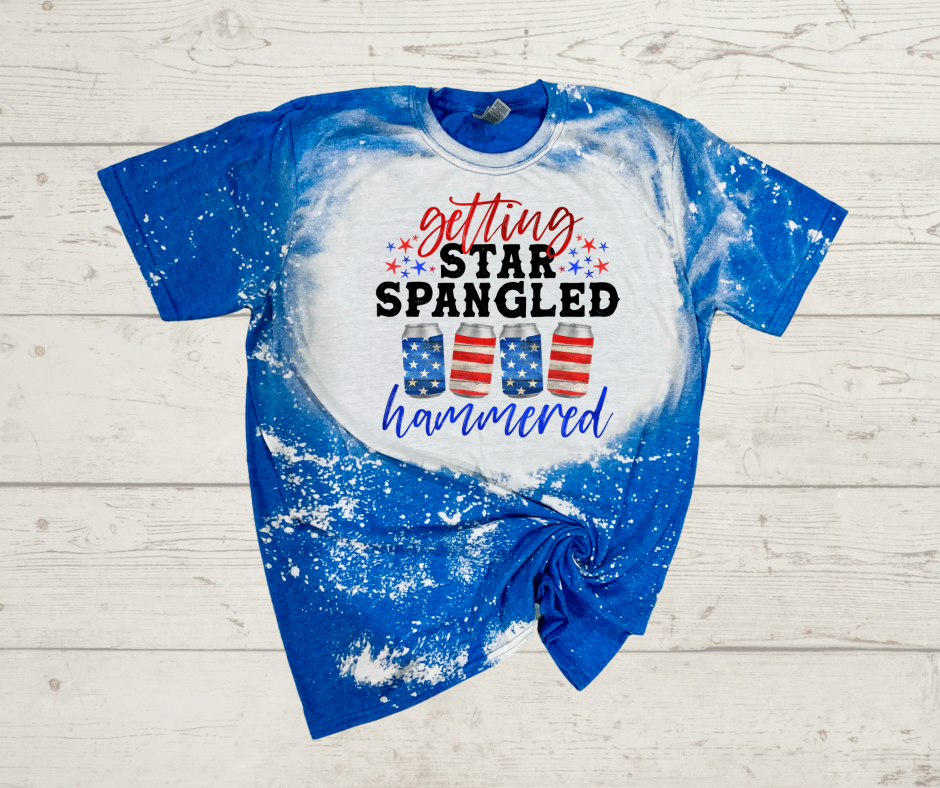 Getting Star Spangled Hammered T-Shirt