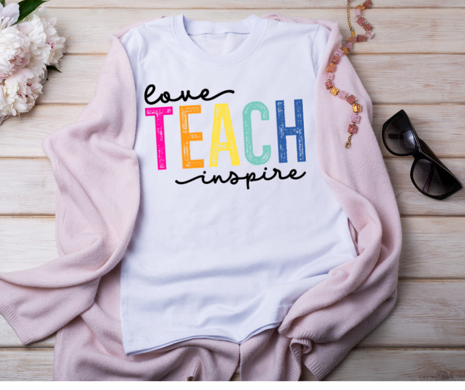 Love Teach Inspire T-Shirt