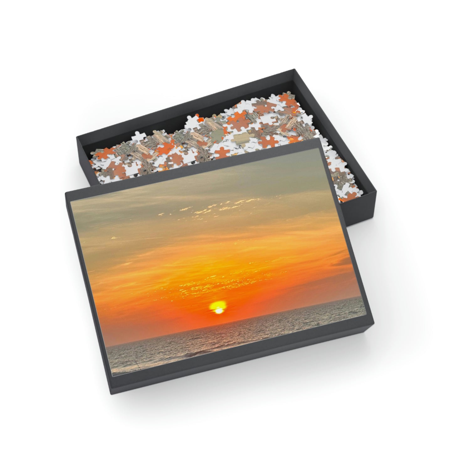 Sunrise Over The Ocean Puzzle (96, 252, 500, 1000-Piece)