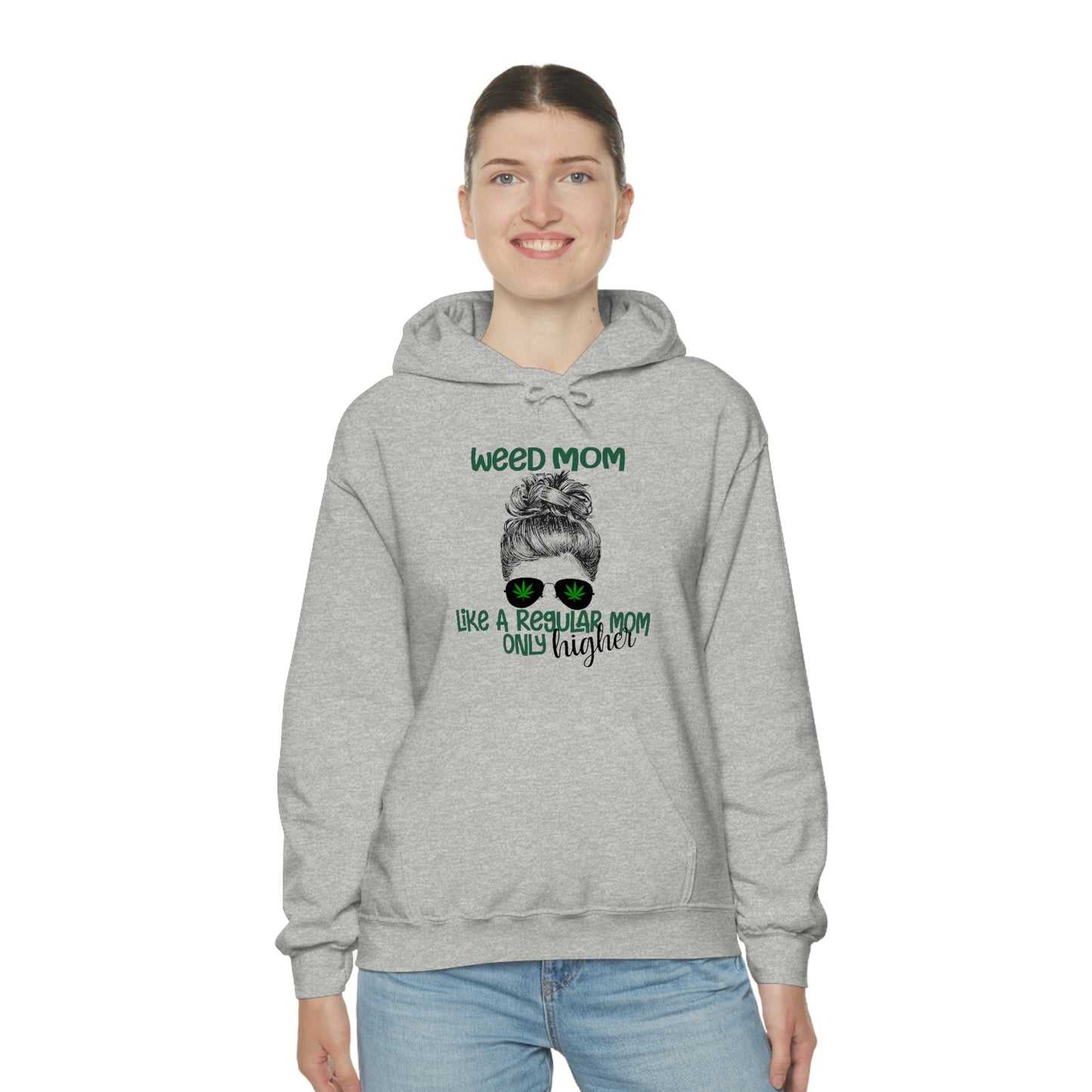 Weed Mom Hooded Sweatshirt