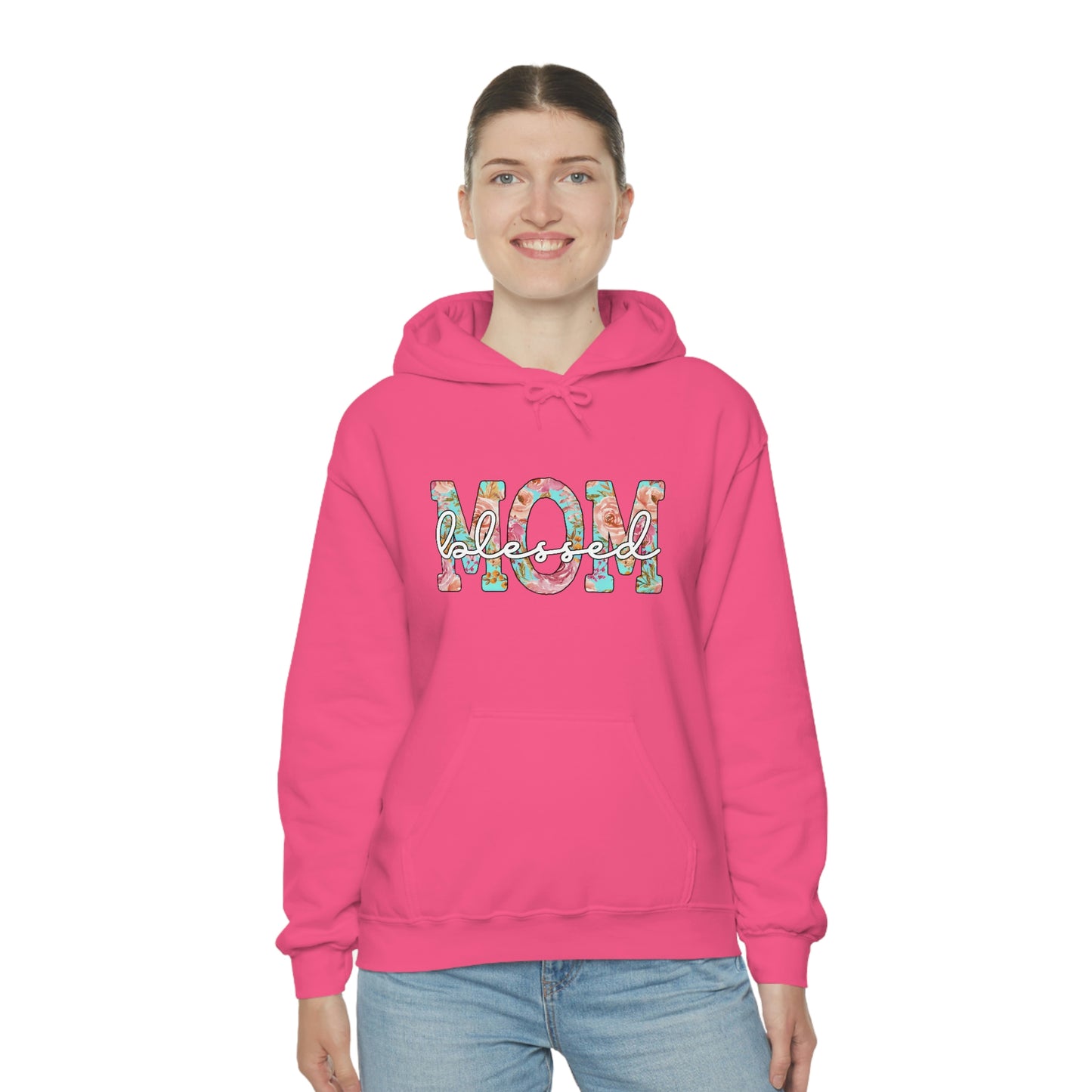 Blesseed Mom Unisex Heavy Blend™ Hooded Sweatshirt