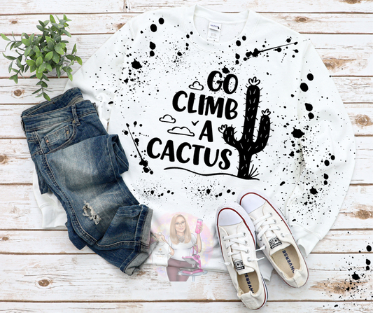 Go Climb A Cactus Crewneck