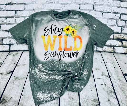 Stay Wild Sunflower T-Shirt