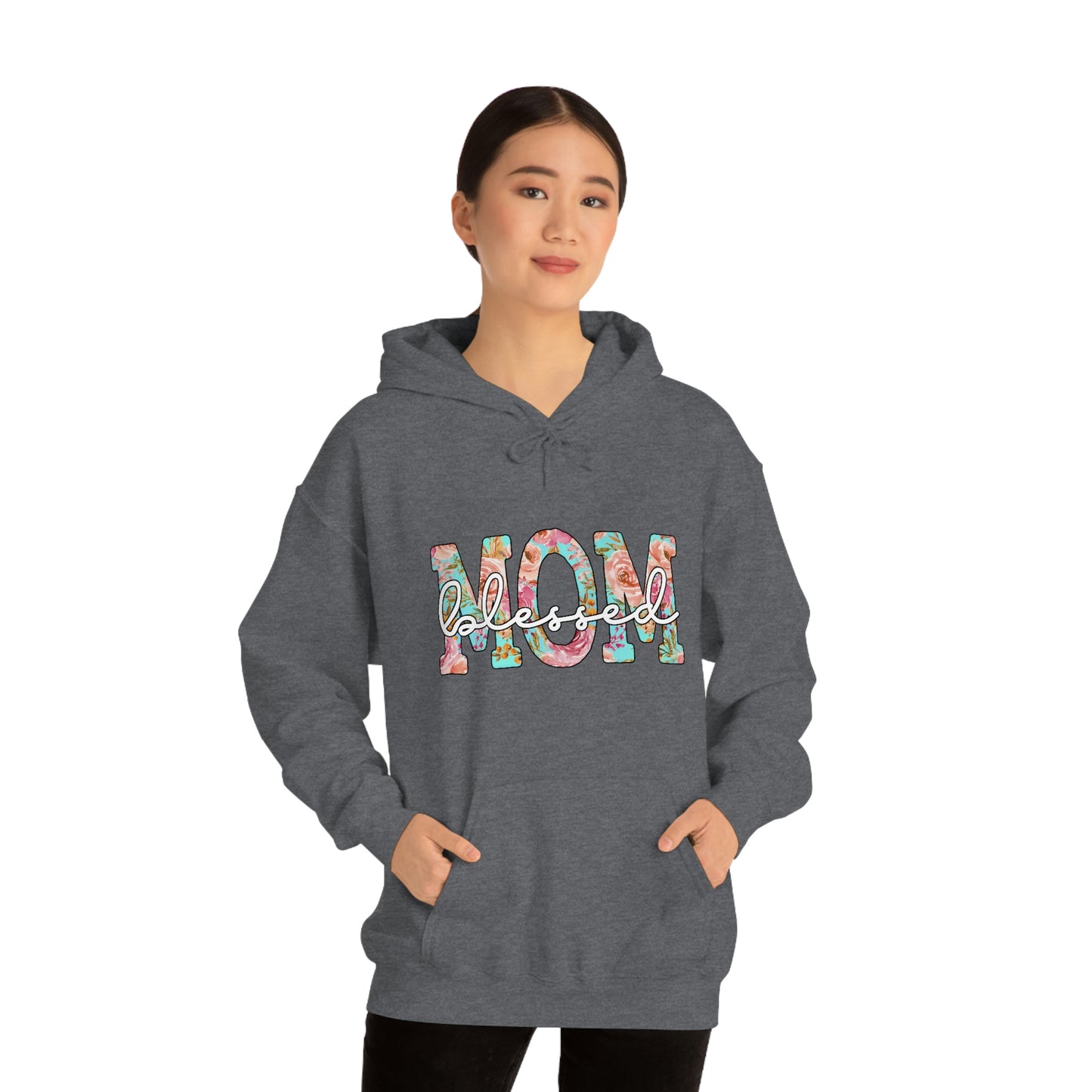 Blesseed Mom Unisex Heavy Blend™ Hooded Sweatshirt