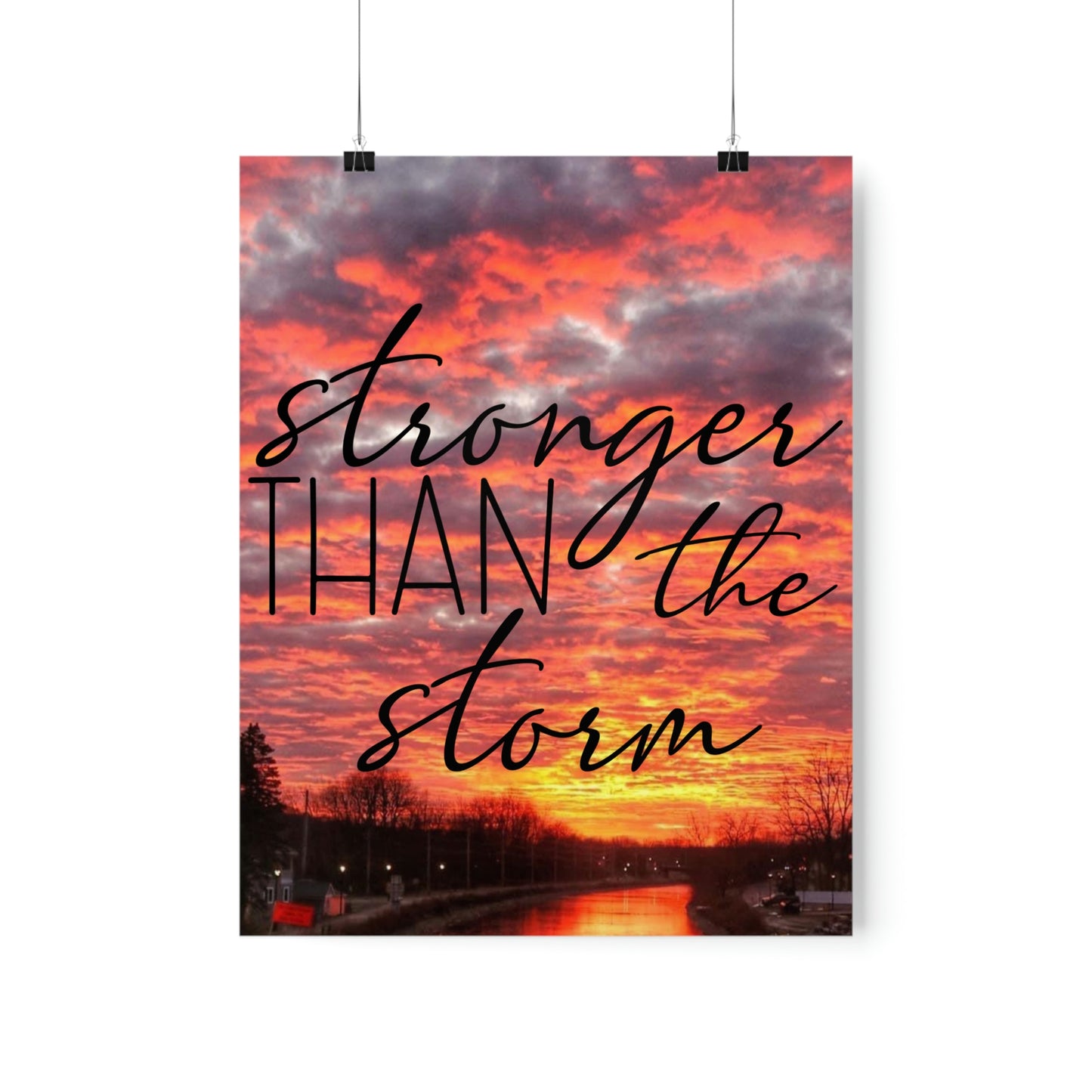 Stronger Than The Storm Poster