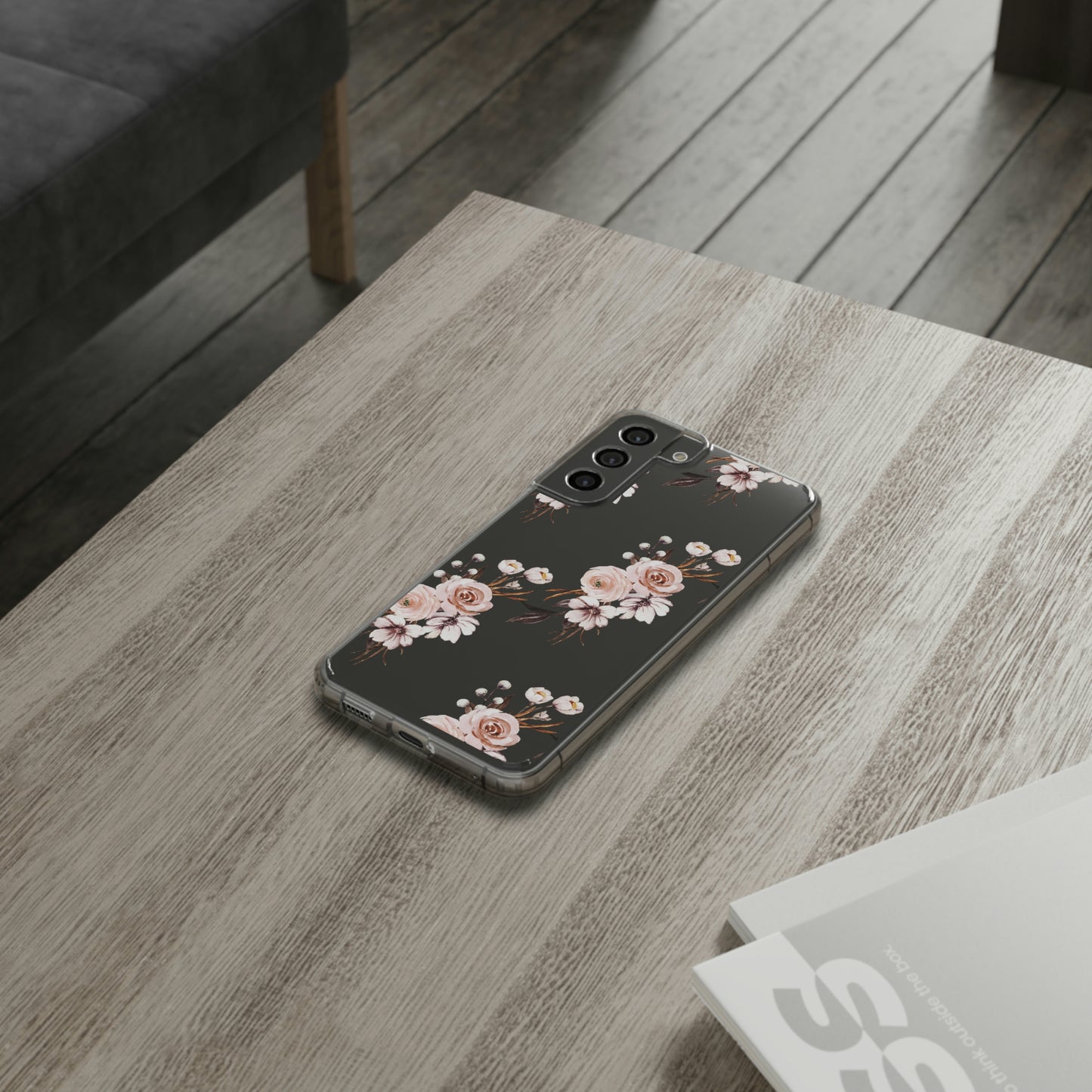 Flower Boho Clear Cases