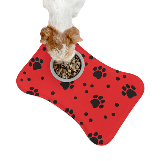 Paw Print Feeding Mat