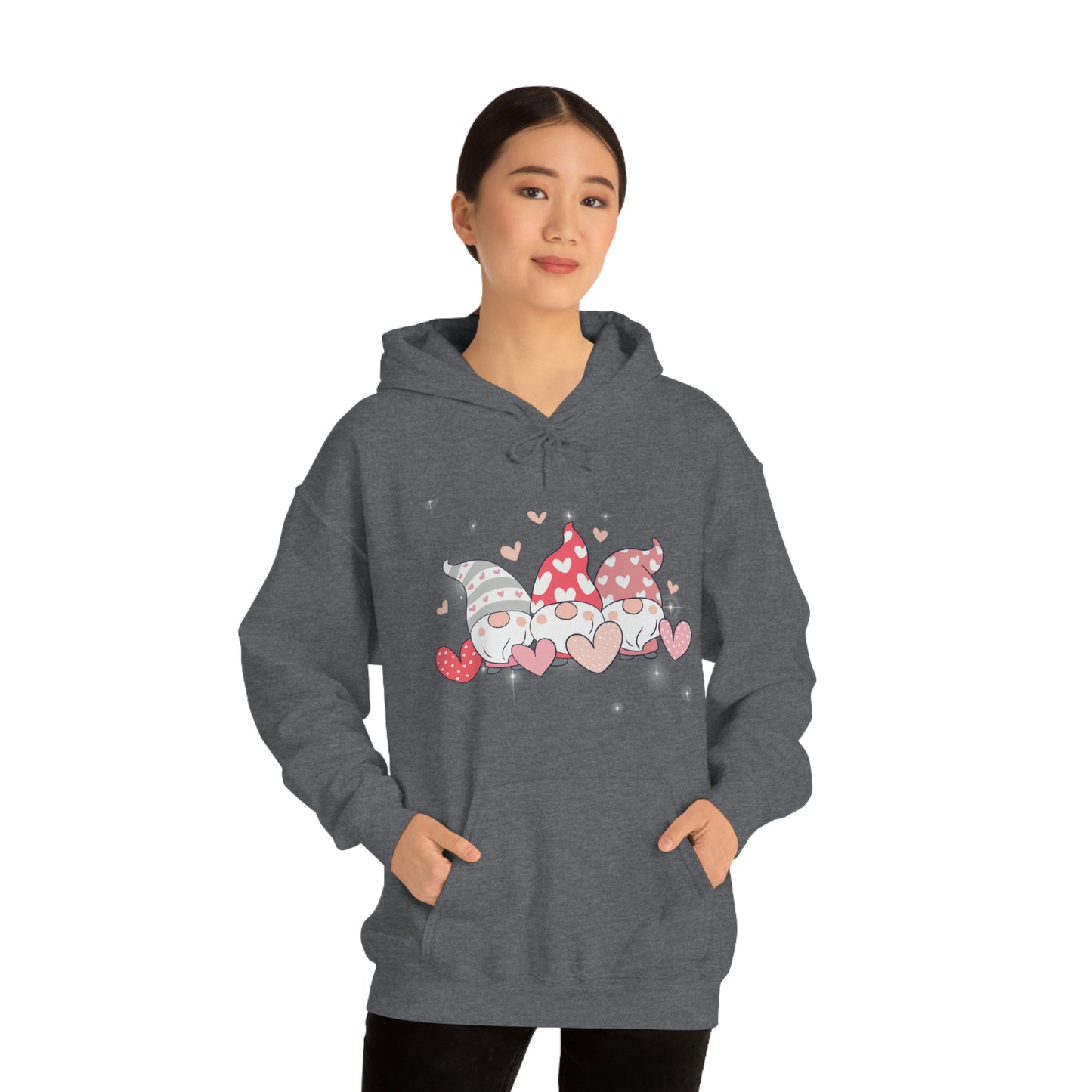 Gnomie Valentines Hoodie