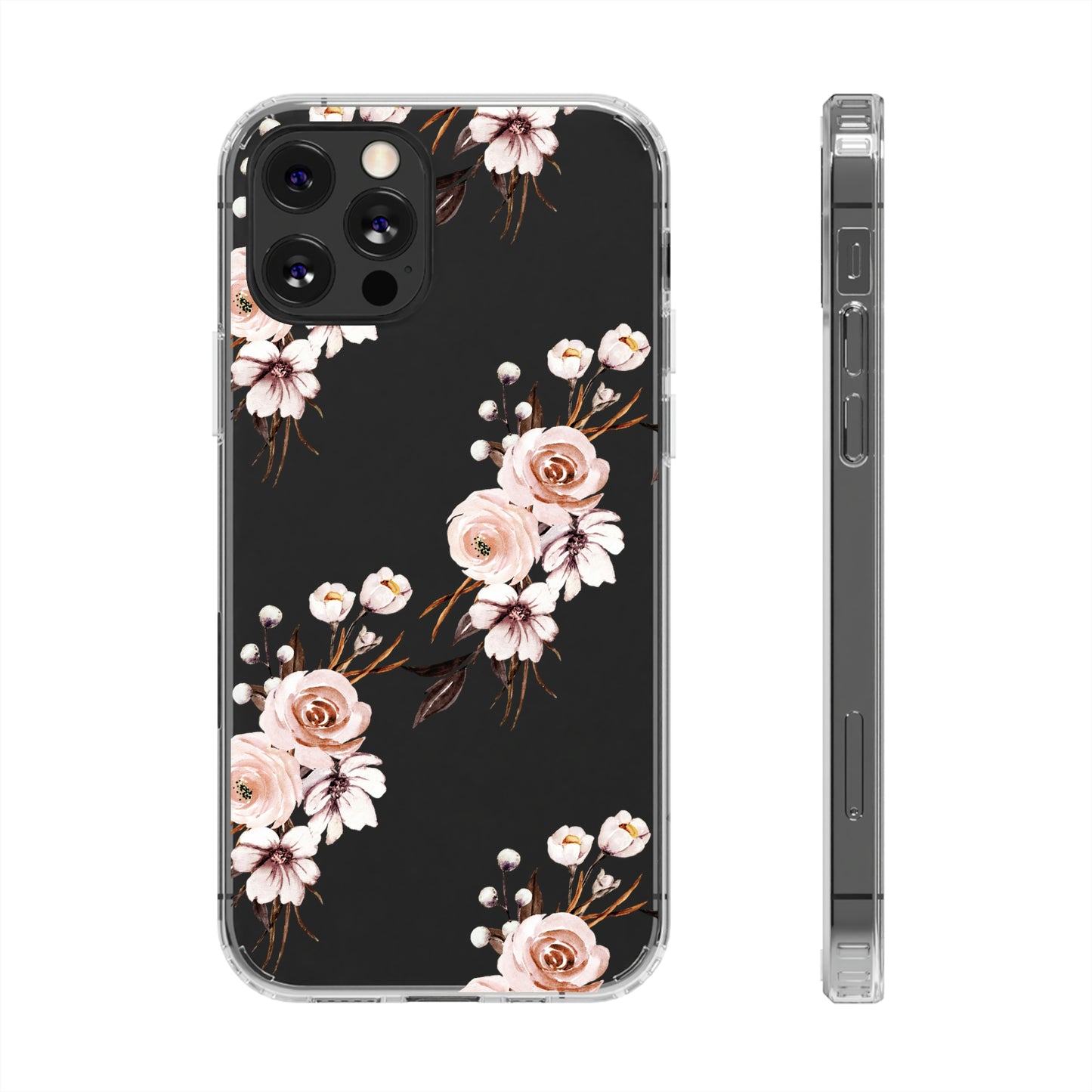 Flower Boho Clear Cases