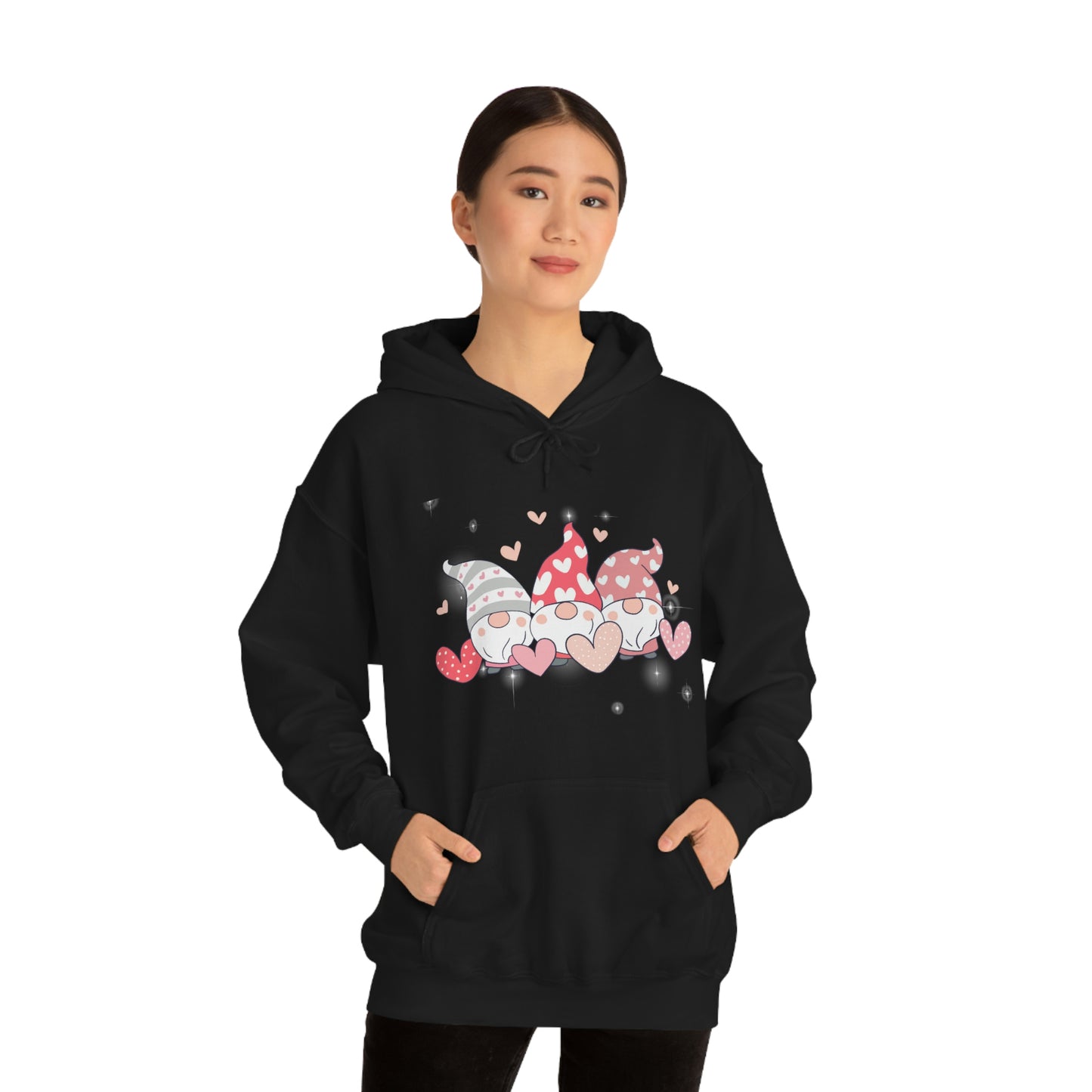 Gnomie Valentines Hoodie