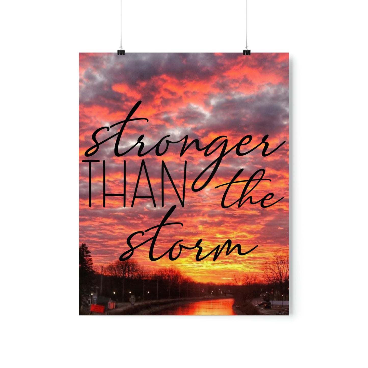 Stronger Than The Storm Poster