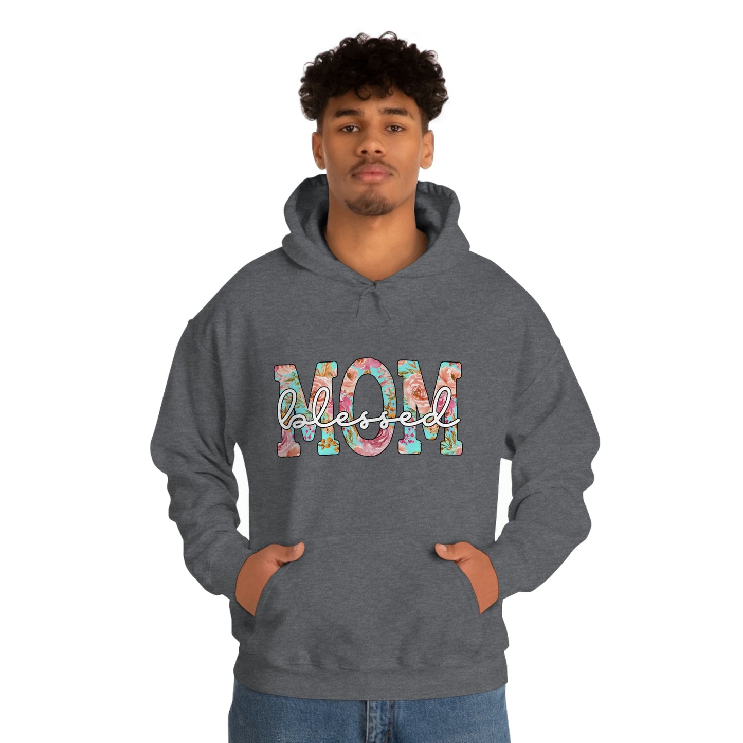 Blesseed Mom Unisex Heavy Blend™ Hooded Sweatshirt