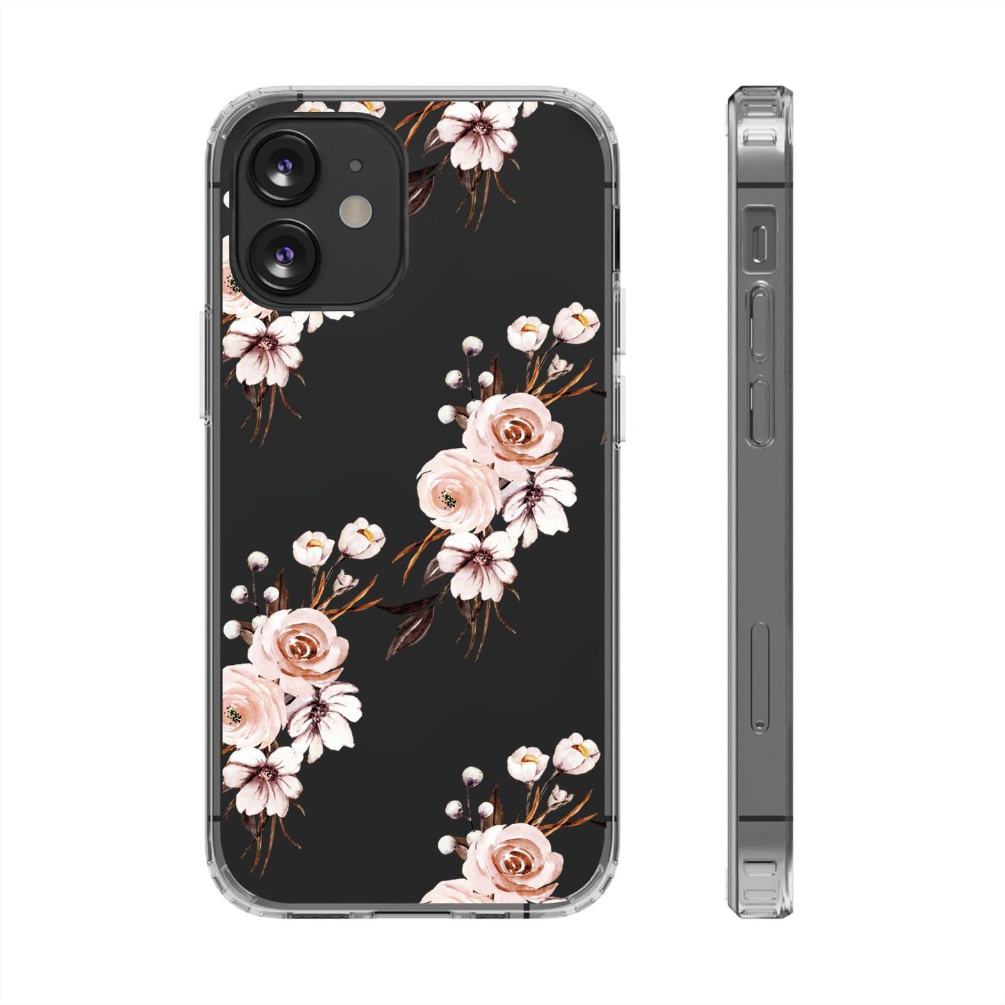 Flower Boho Clear Cases