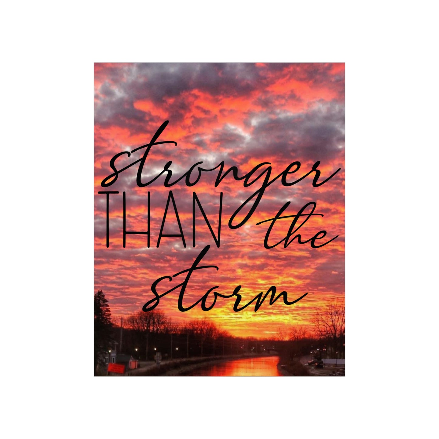 Stronger Than The Storm Poster