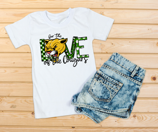 For The Love Of Cougars T-Shirt