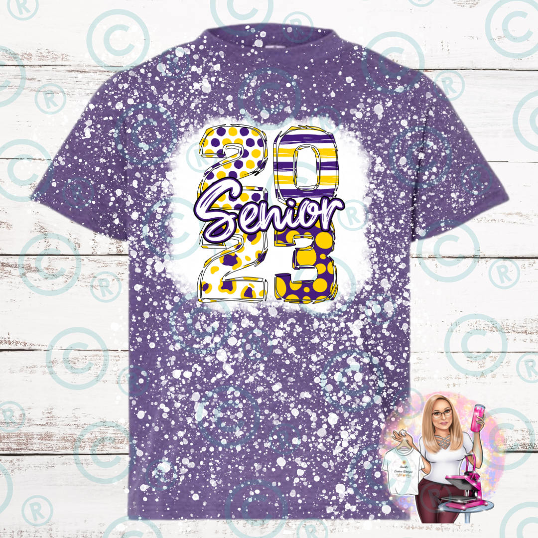 Purple & Gold Senior 2023 T-Shirt