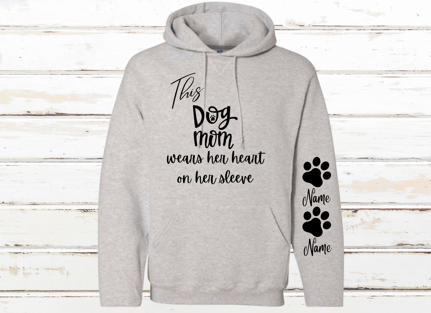 This Dog Mom Wears Hoodie