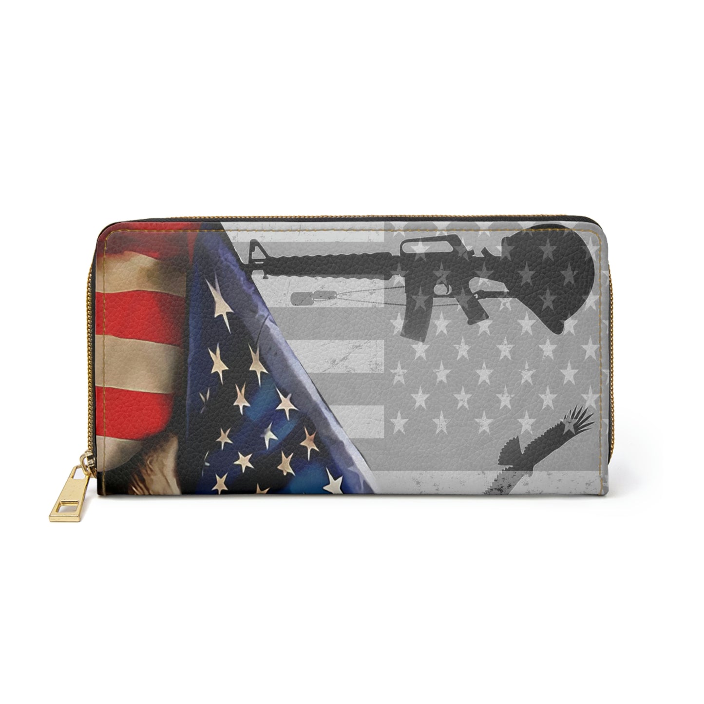 Veteran Zipper Wallet