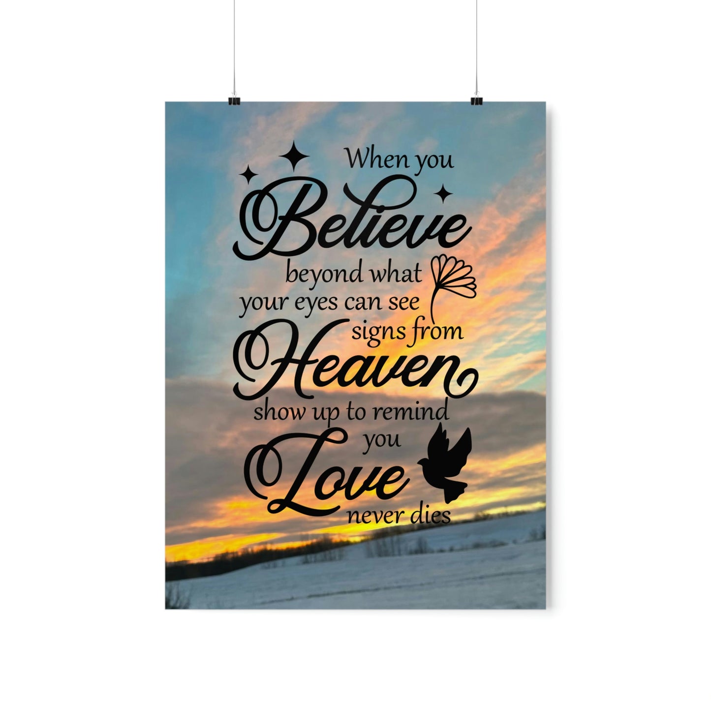 Signs Of Heaven Poster