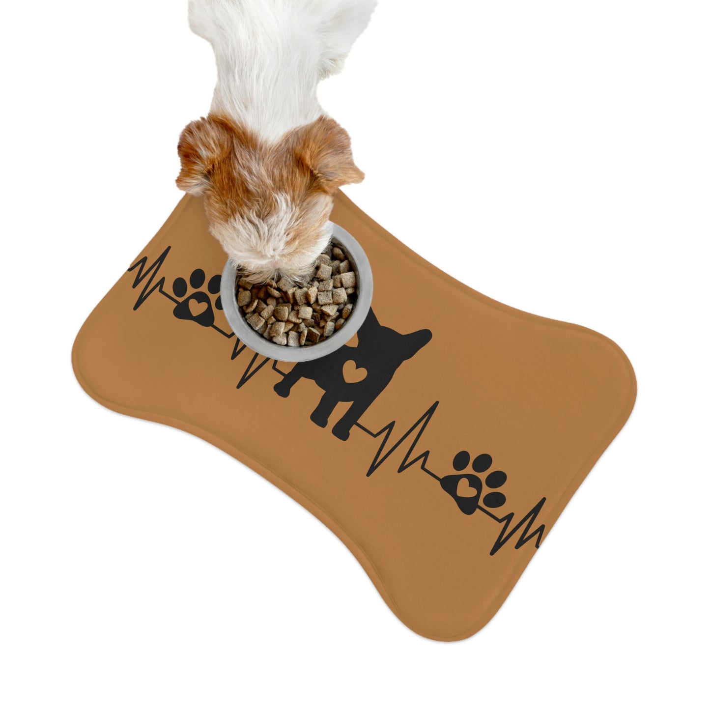 Dog Heartbeat Feeding Mat