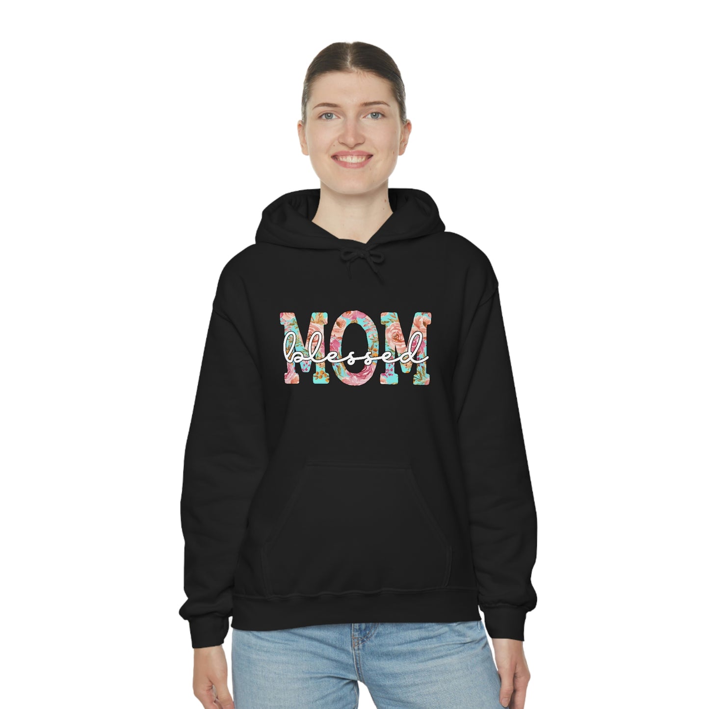 Blesseed Mom Unisex Heavy Blend™ Hooded Sweatshirt