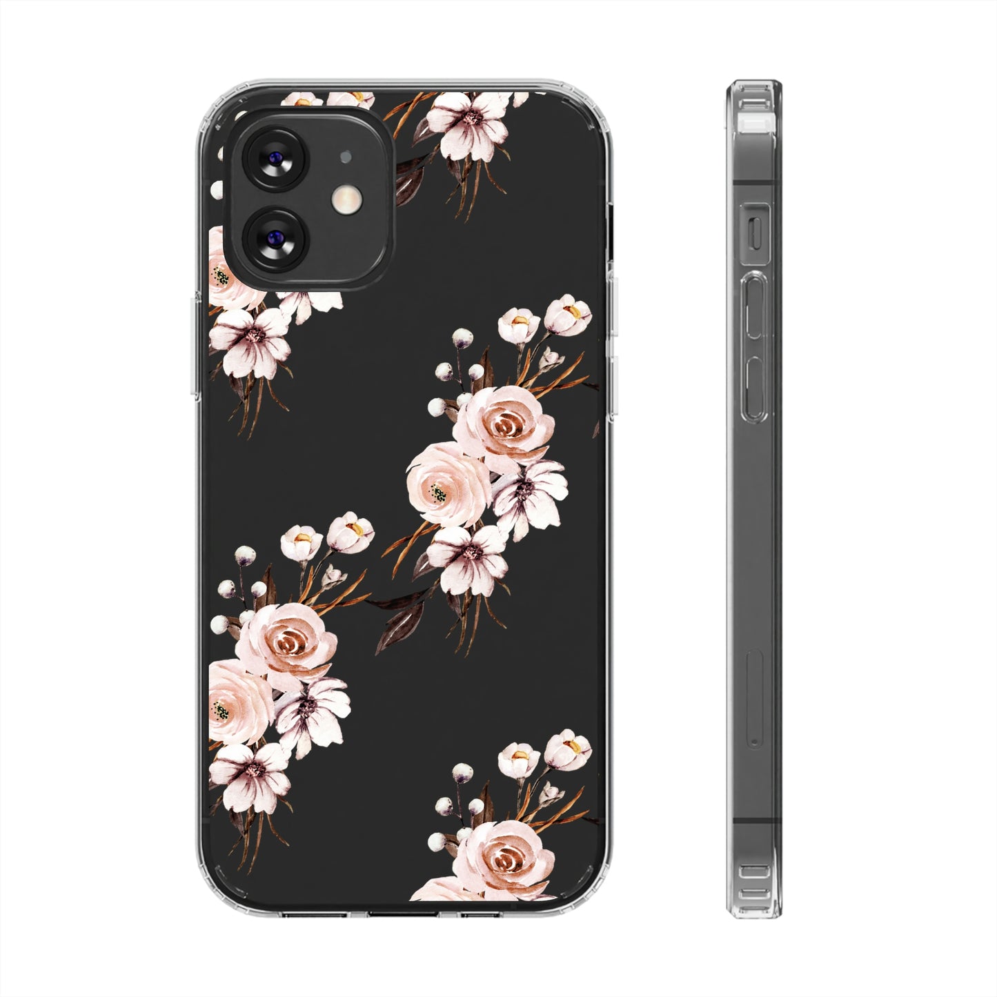 Flower Boho Clear Cases