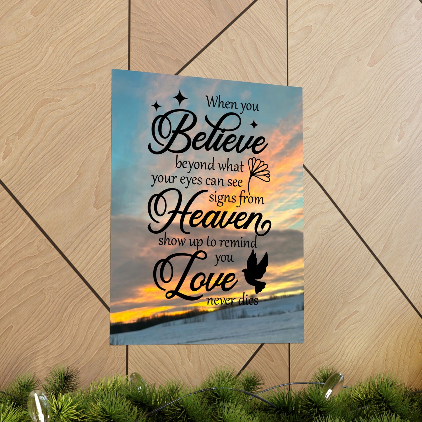 Signs Of Heaven Poster