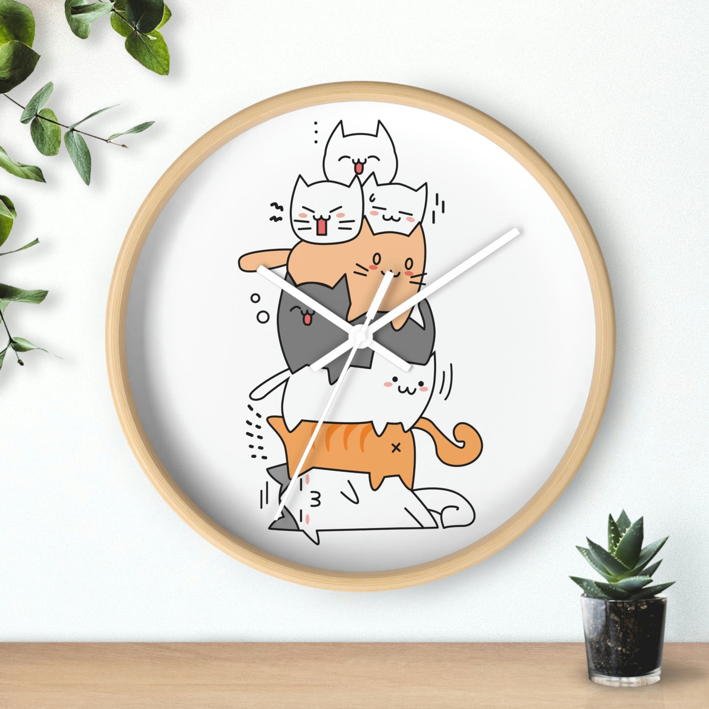 Cat Wall clock