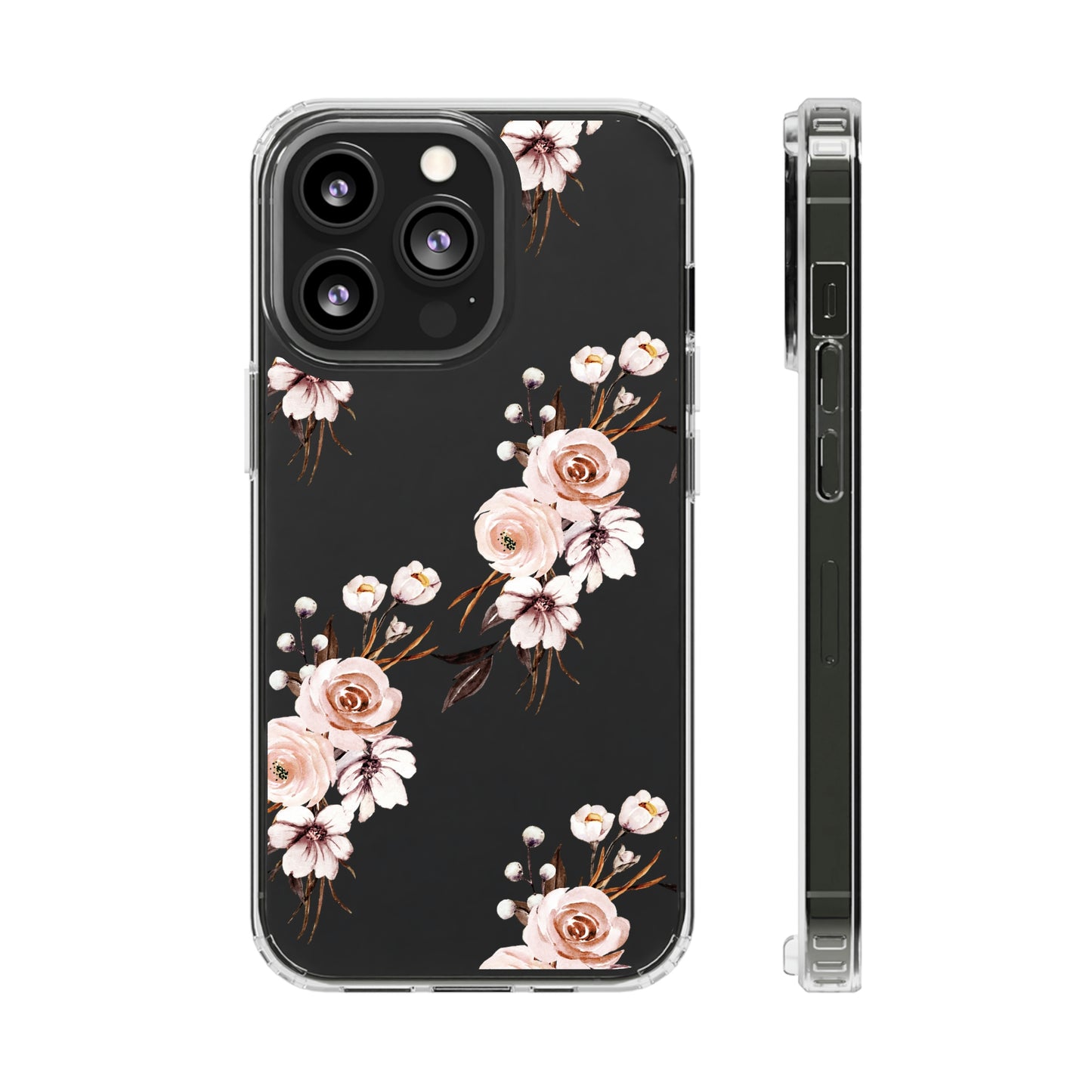 Flower Boho Clear Cases