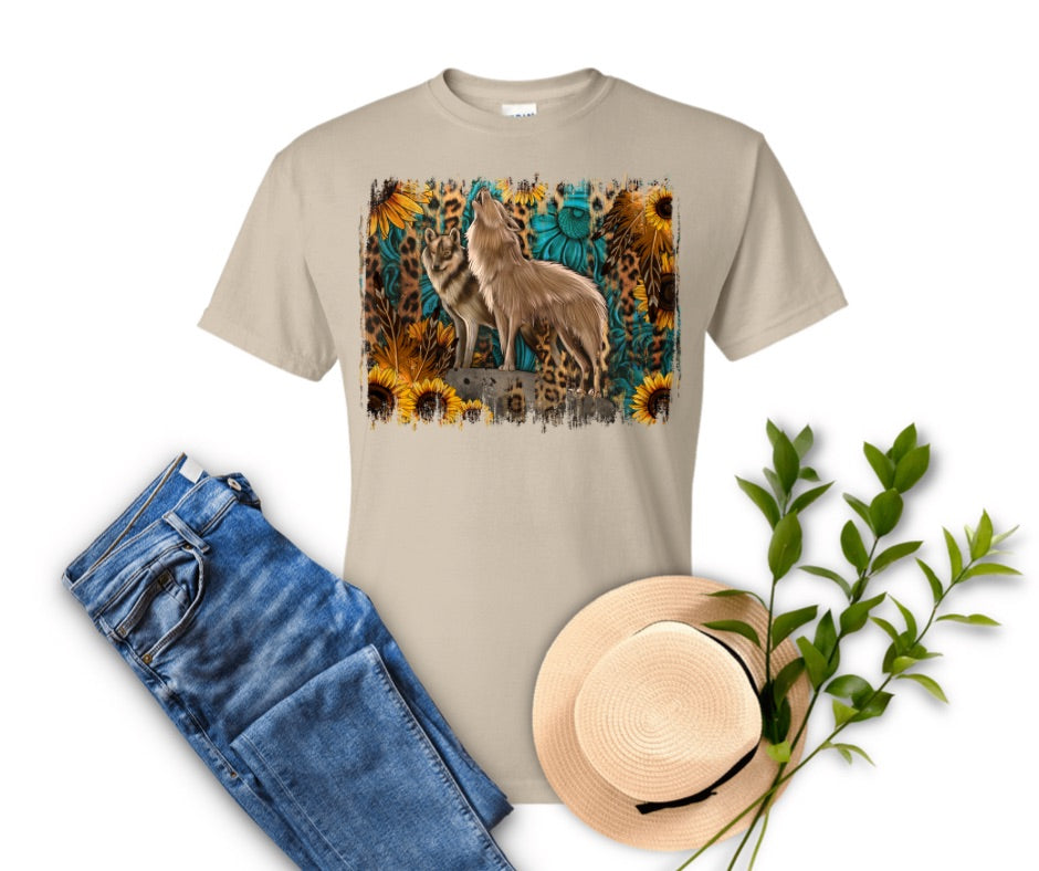 Western Wolf  T-Shirt