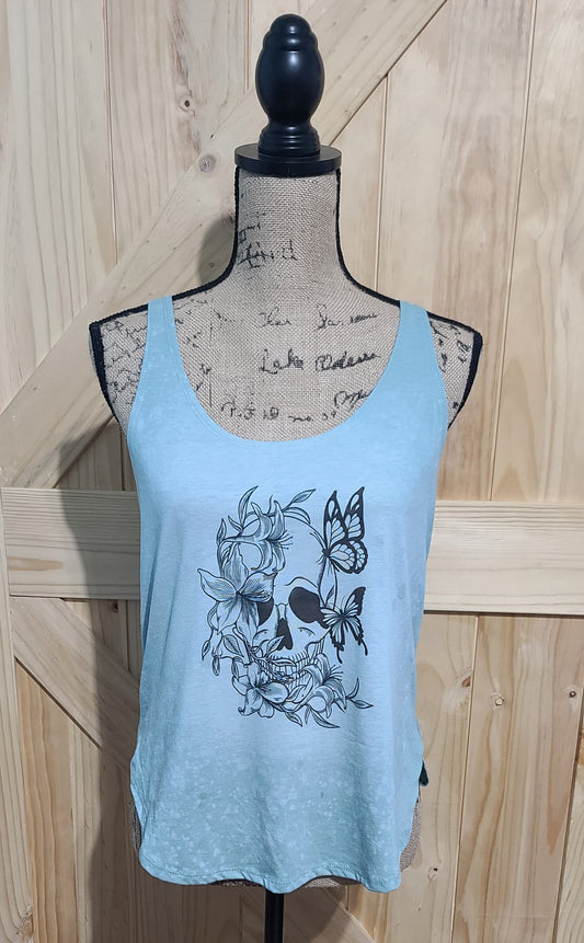 Lily And Skull Tank Top