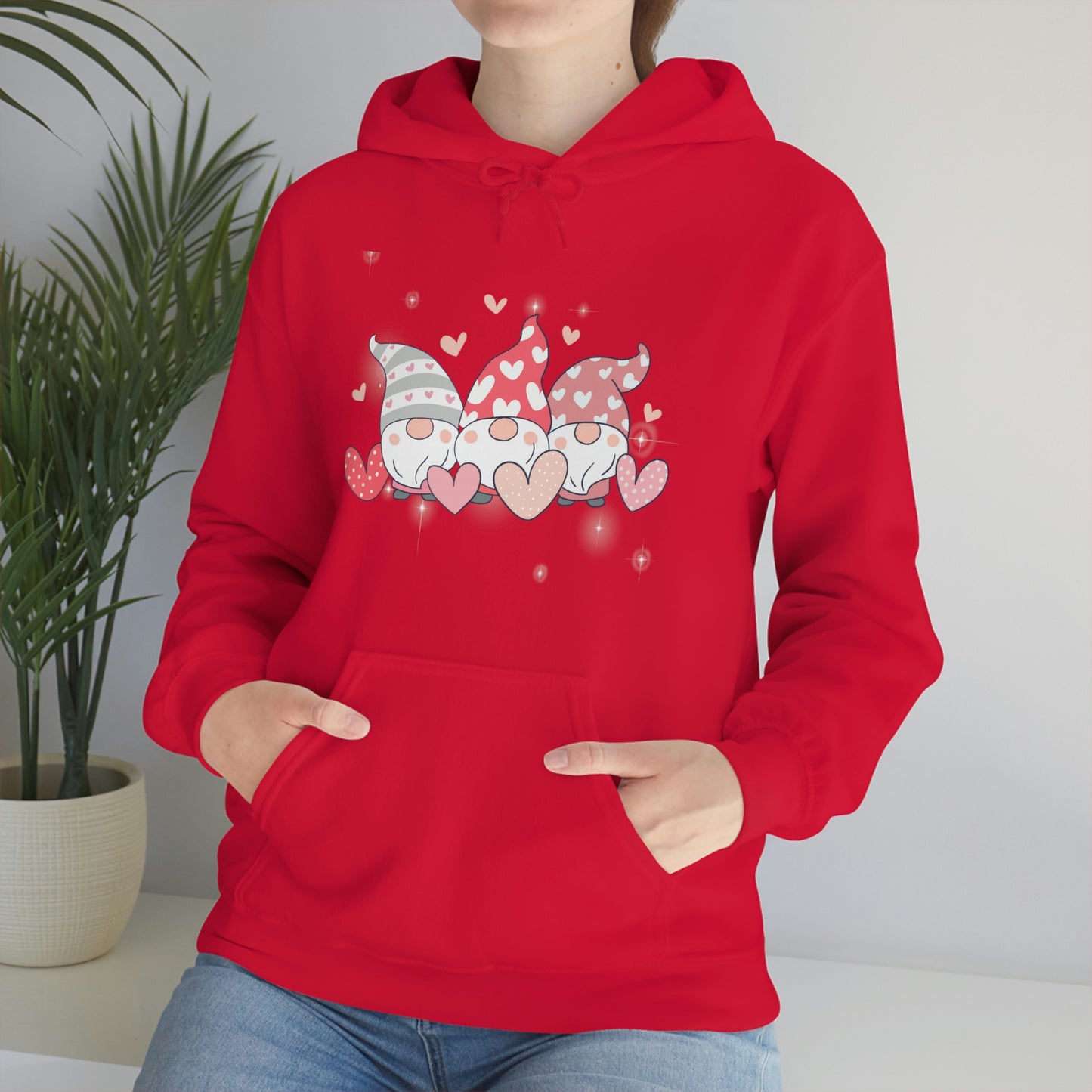 Gnomie Valentines Hoodie