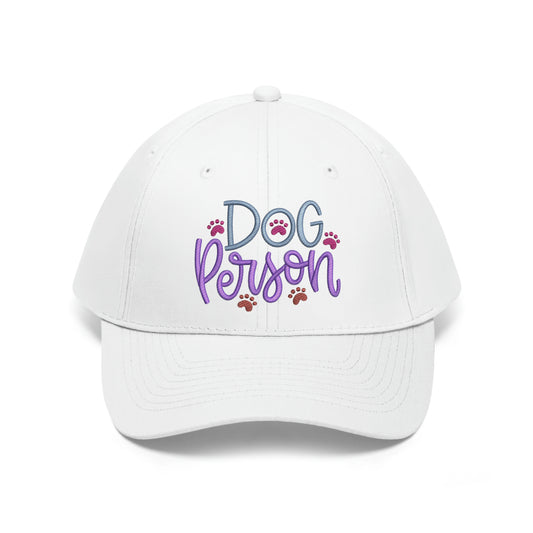 Dog Person Twill Hat