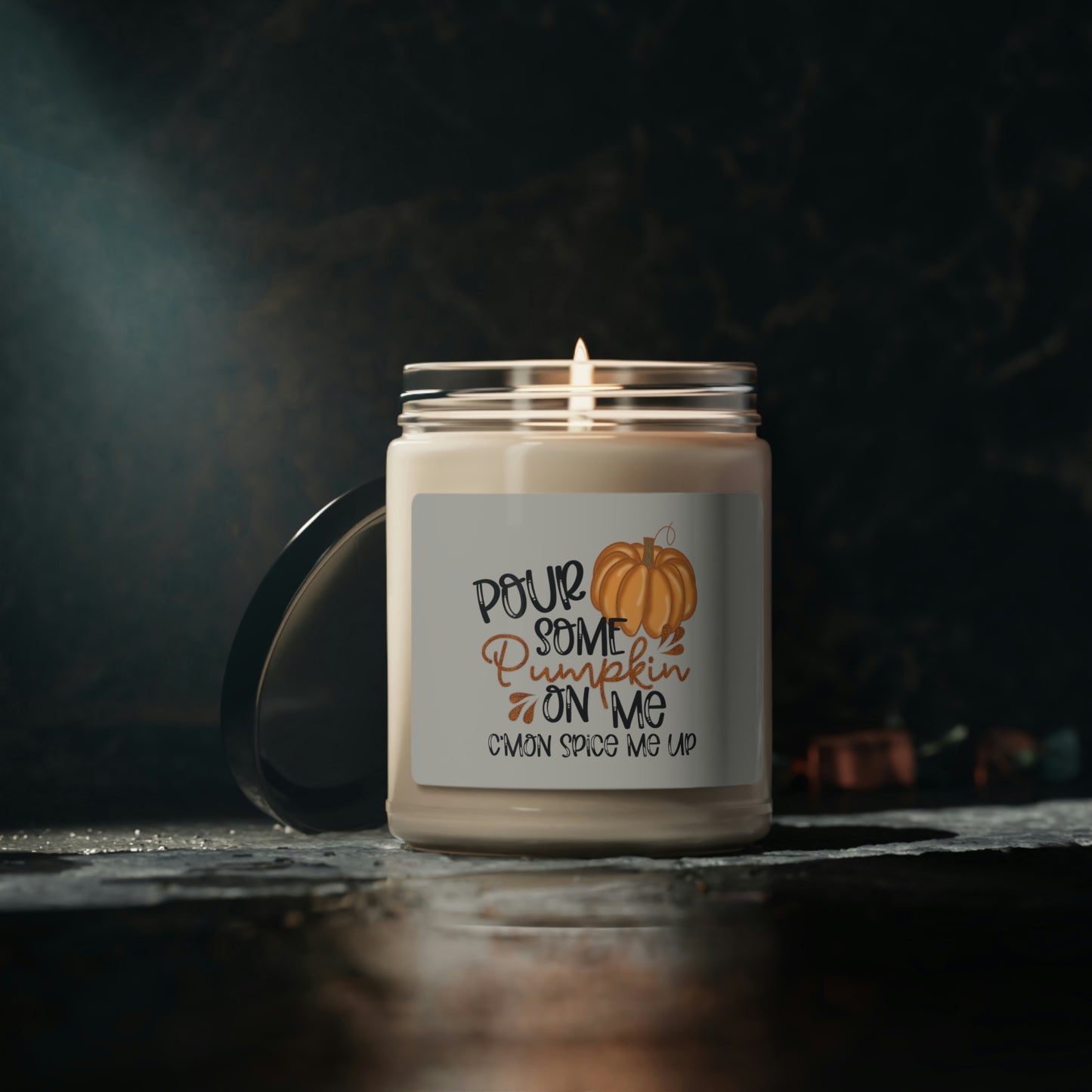 Pour Some Pumpkin On Me Scented Soy Candle, 9oz