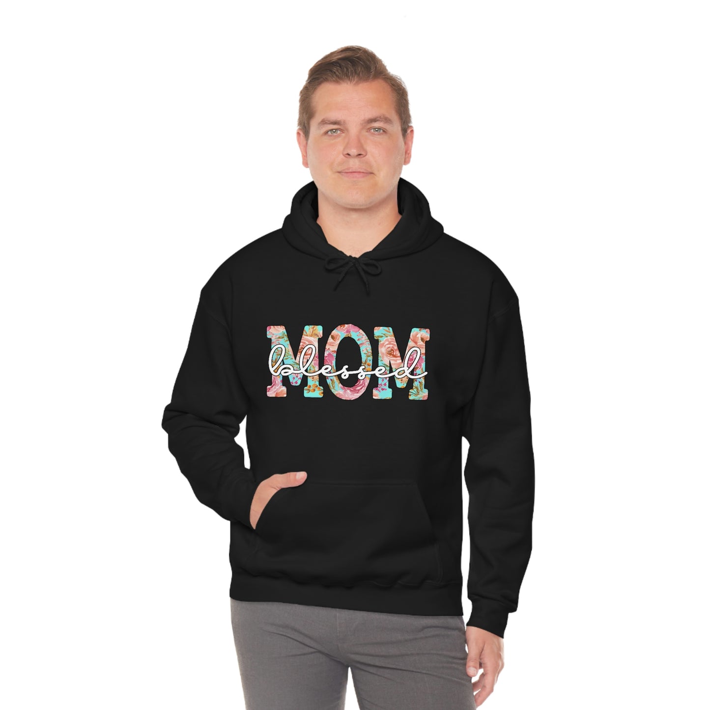 Blesseed Mom Unisex Heavy Blend™ Hooded Sweatshirt