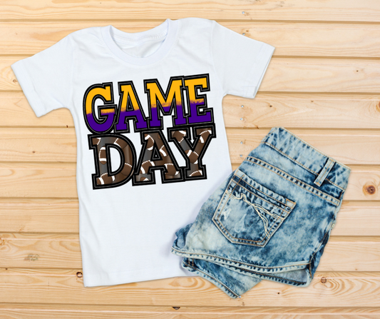 Game Day Purple & Gold T-Shirt