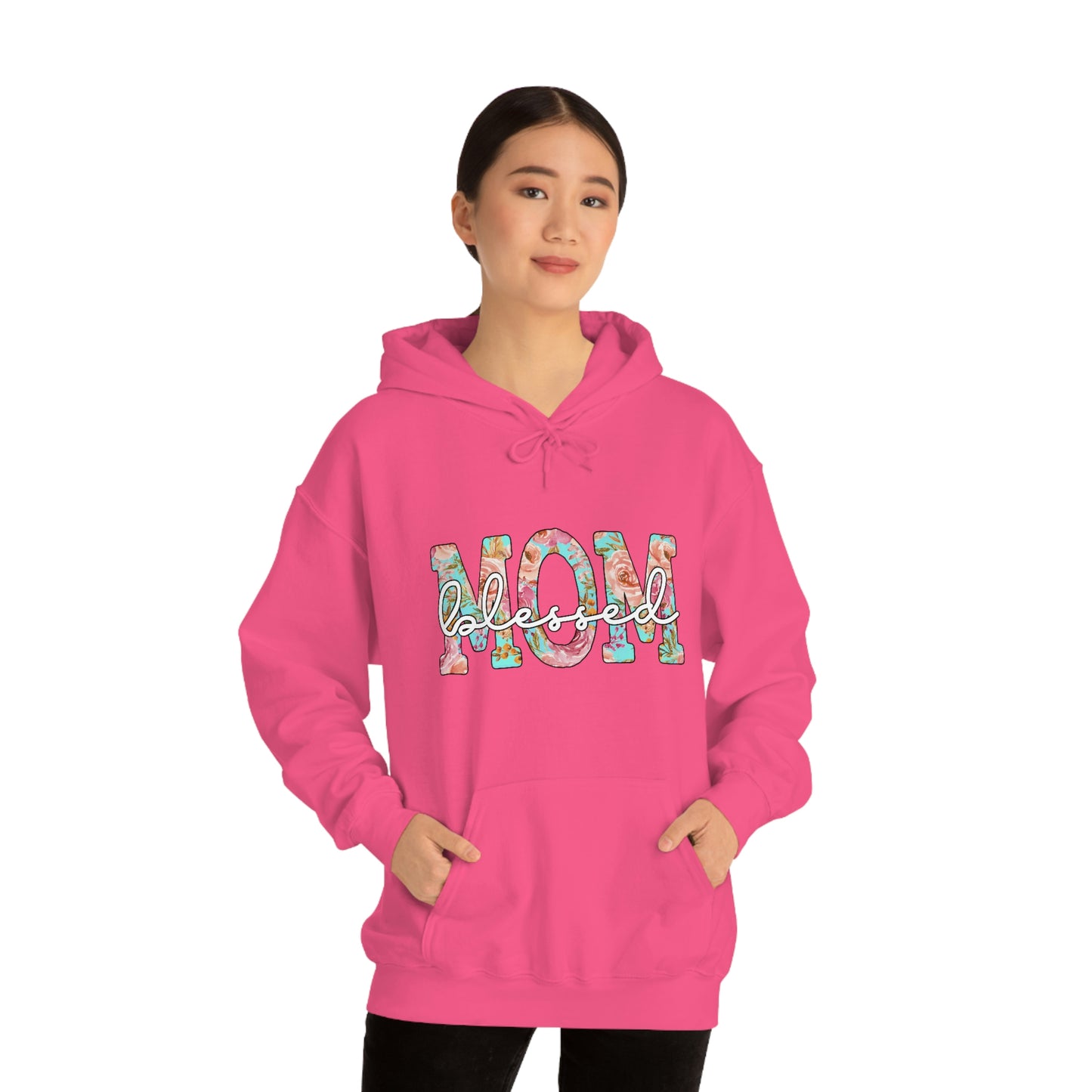 Blesseed Mom Unisex Heavy Blend™ Hooded Sweatshirt