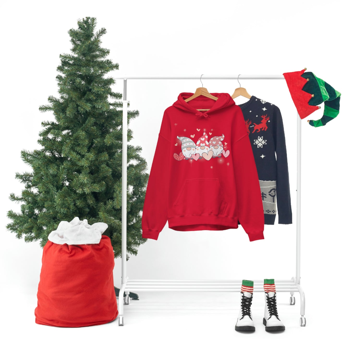 Gnomie Valentines Hoodie