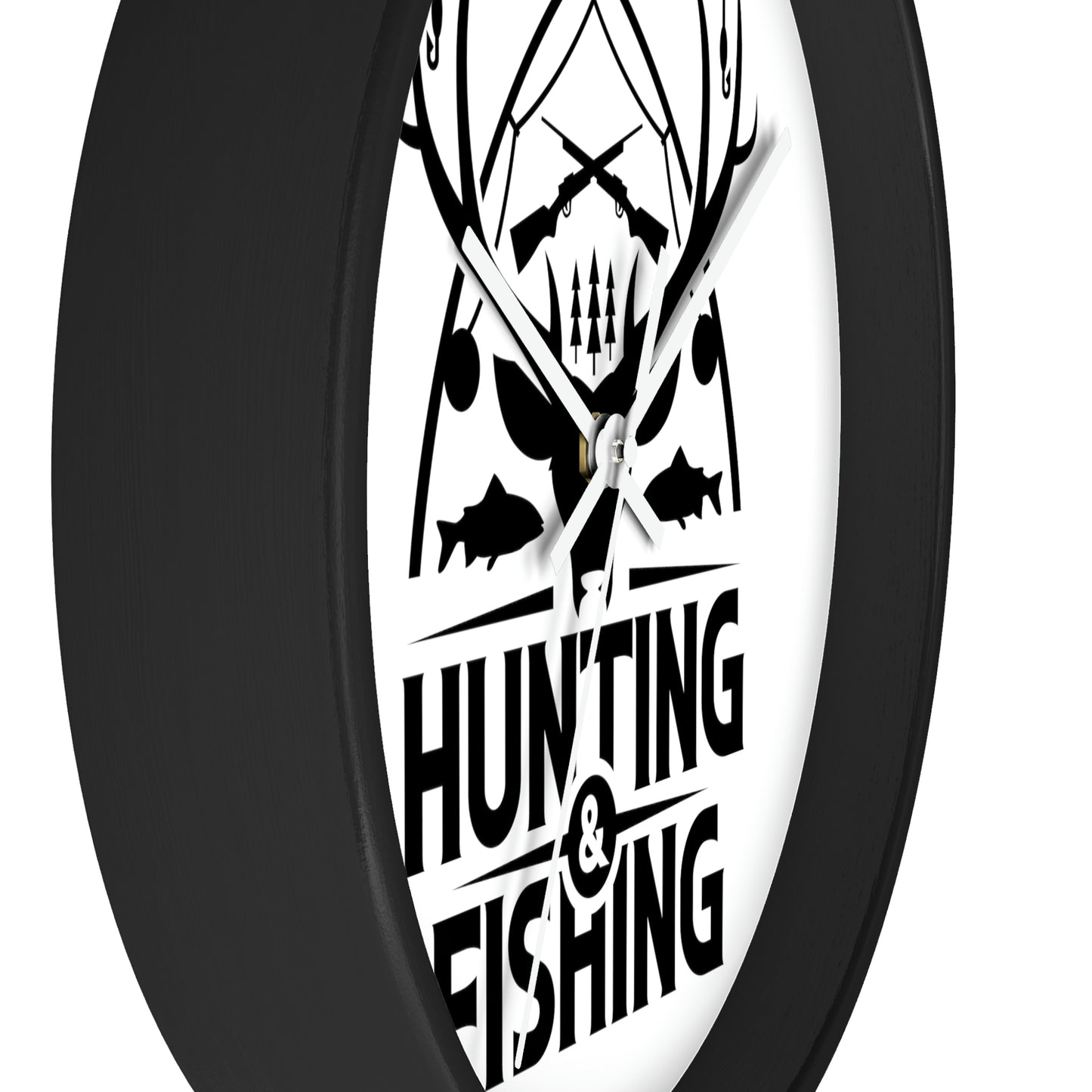 Hunting & Fishing wall clock