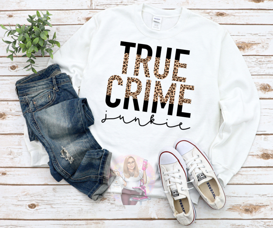 True Crime Junkie Crewneck