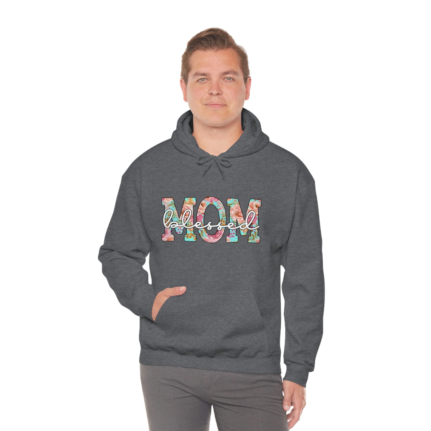 Blesseed Mom Unisex Heavy Blend™ Hooded Sweatshirt