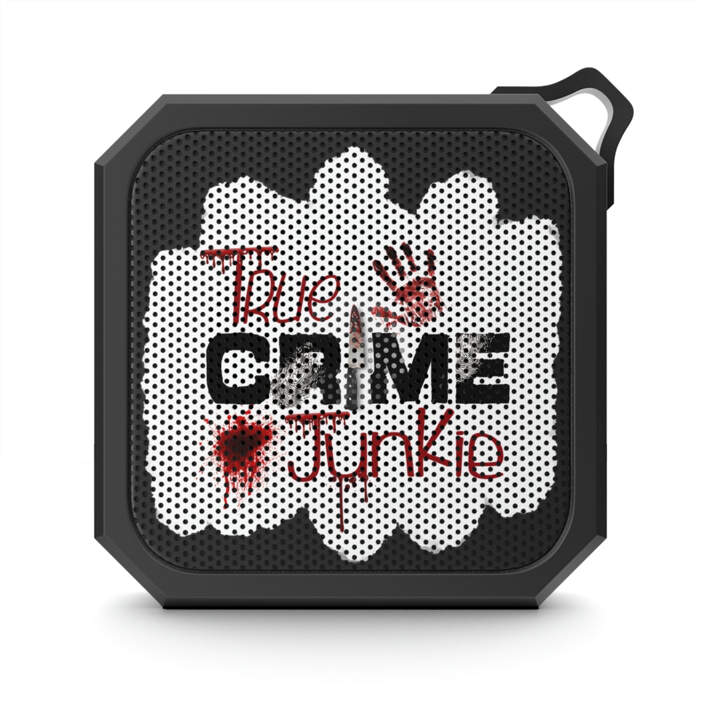 True Crime Junkie Outdoor Bluetooth Speaker